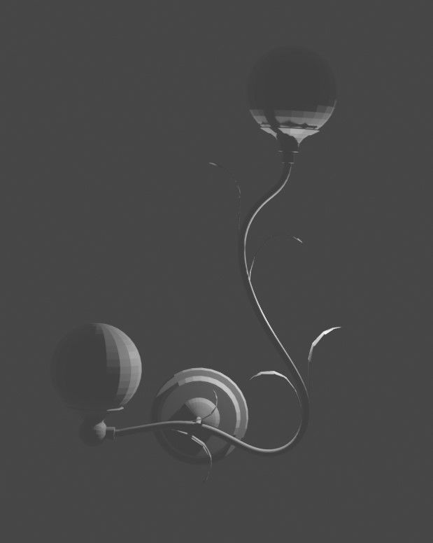 WALL LAMP 3D model_24