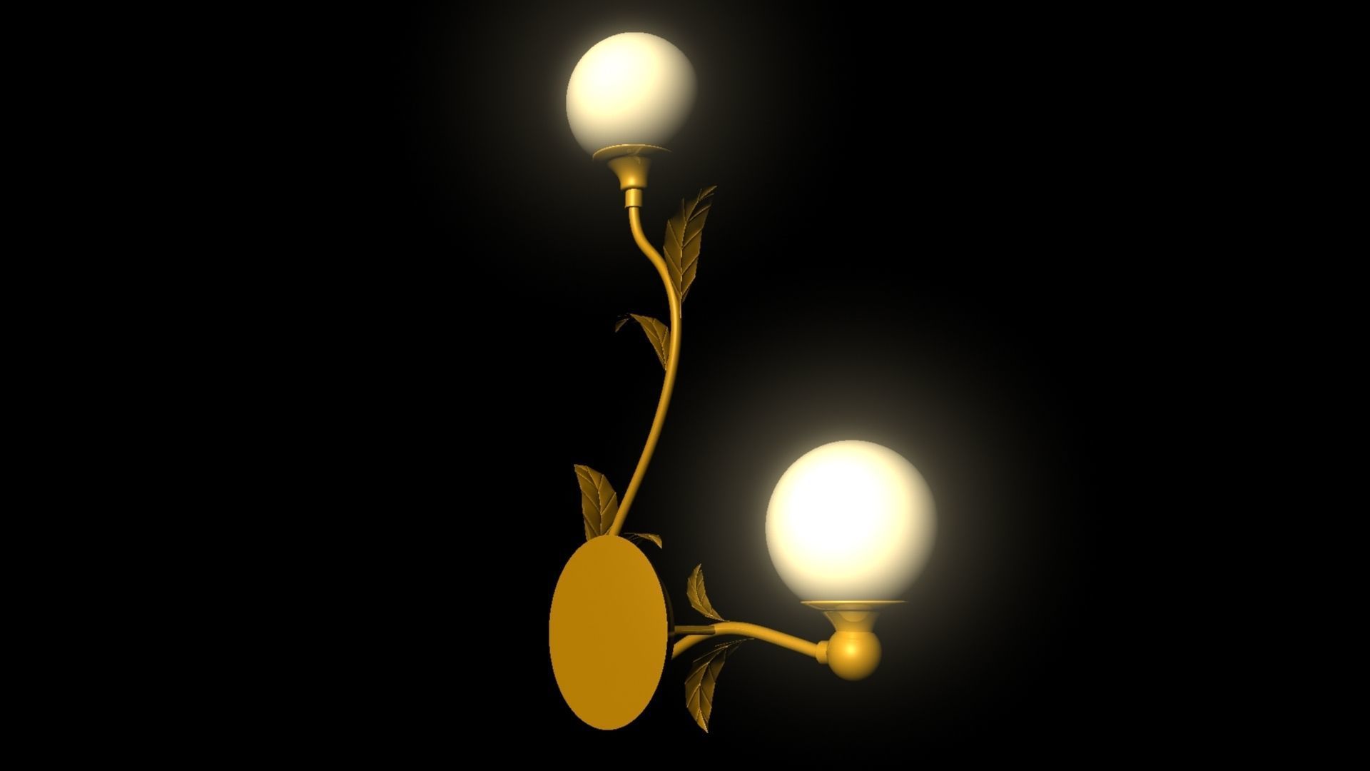 WALL LAMP 3D model_12