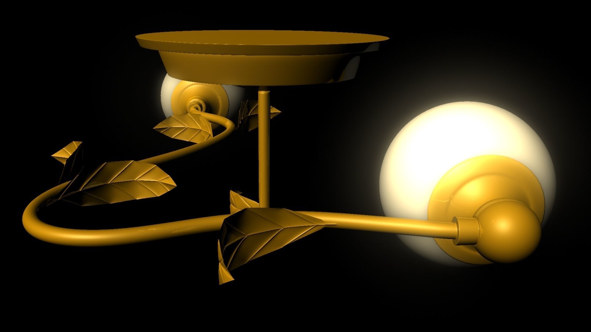 WALL LAMP 3D model_15