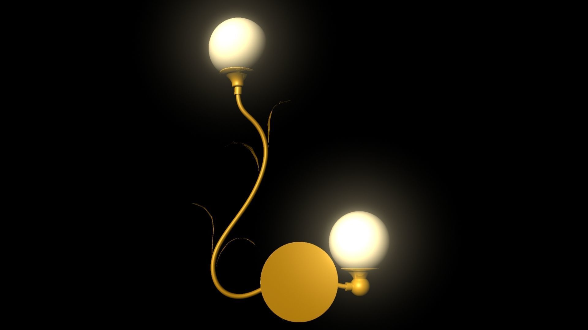 WALL LAMP 3D model_13