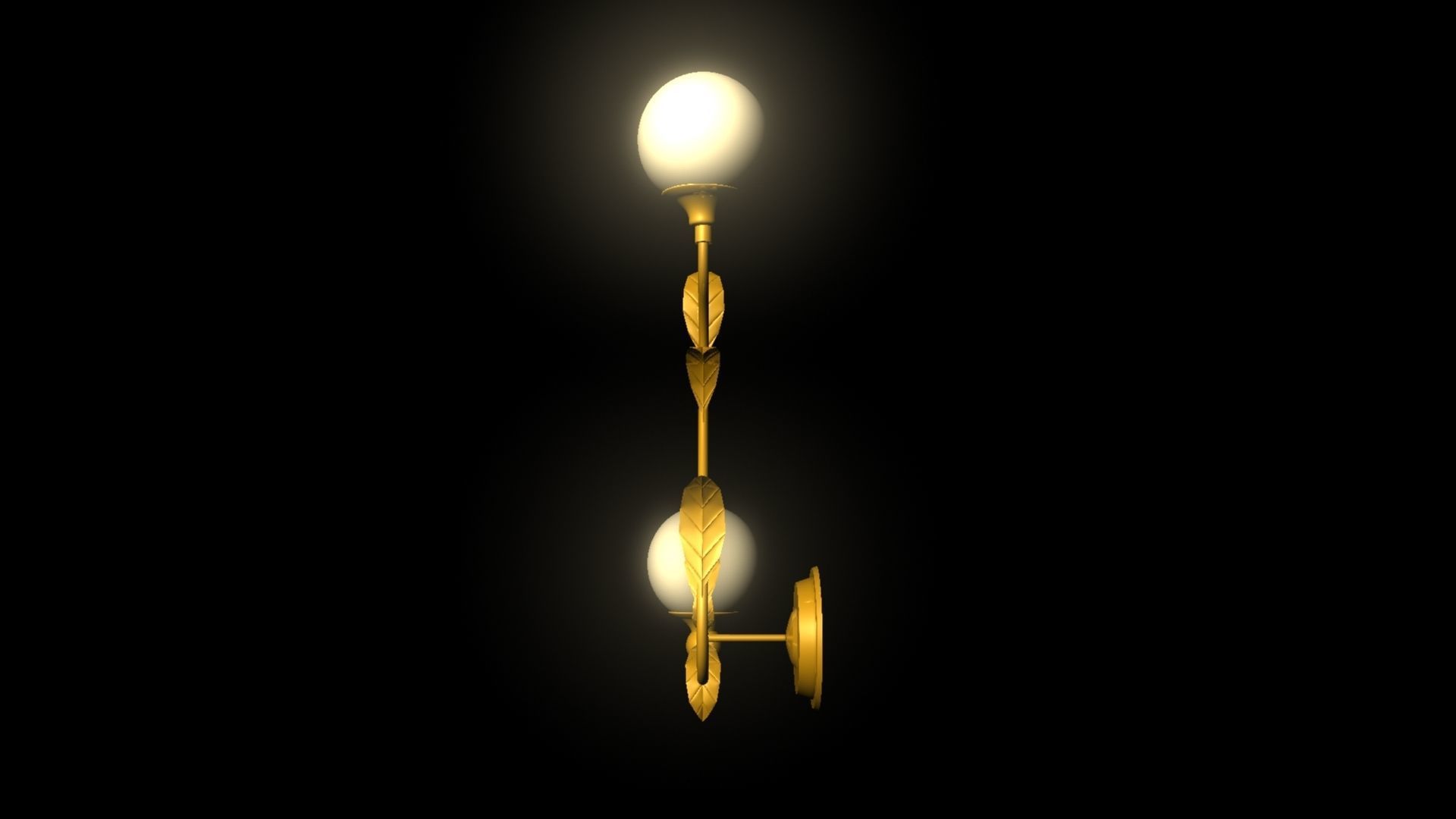 WALL LAMP 3D model_11