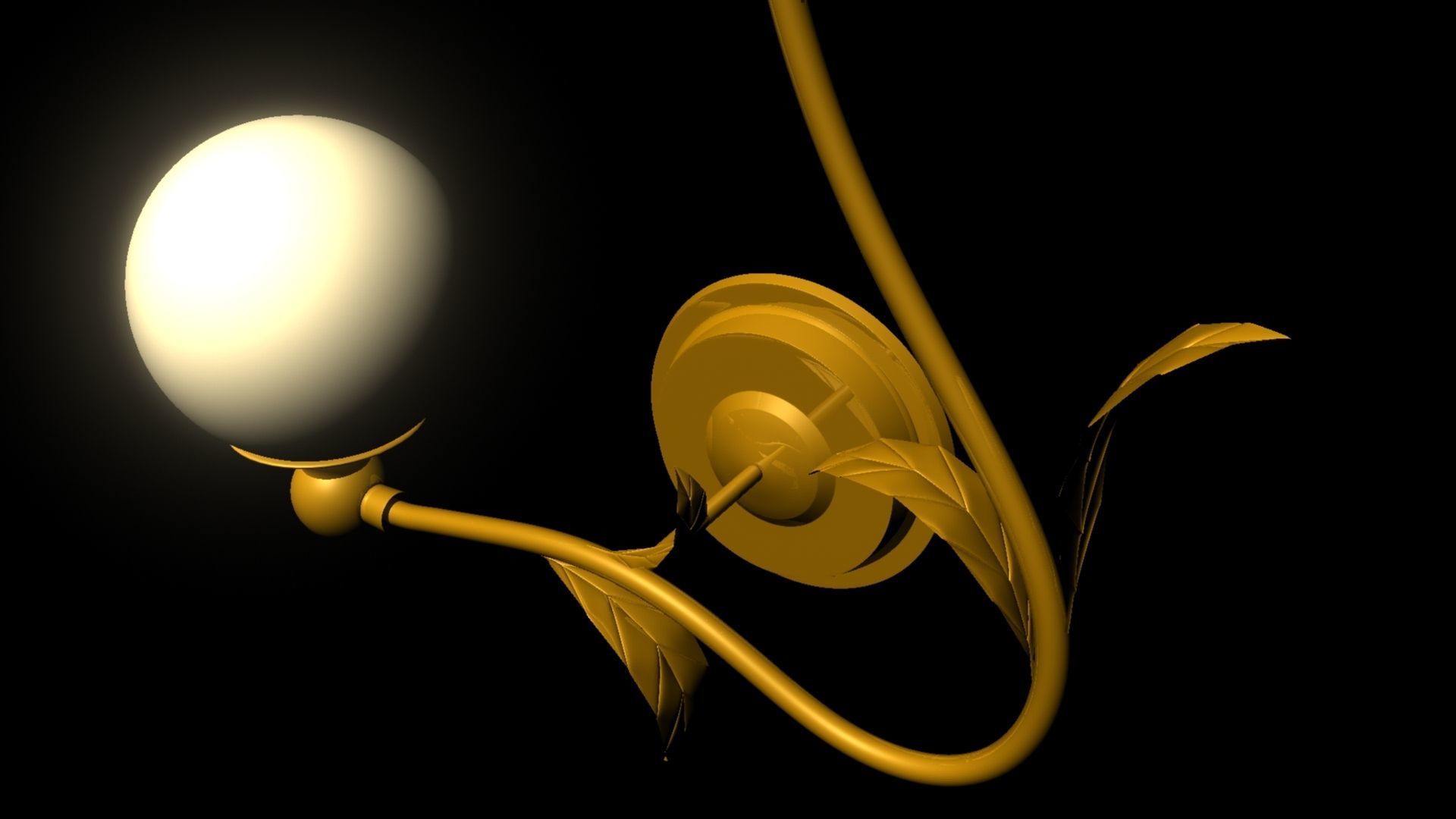 WALL LAMP 3D model_20