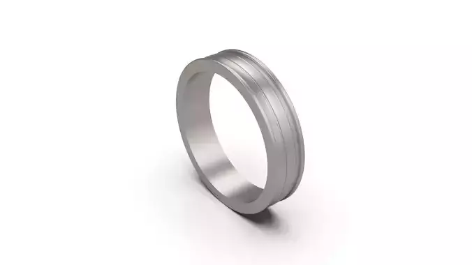 Band Ring 03 3D print model