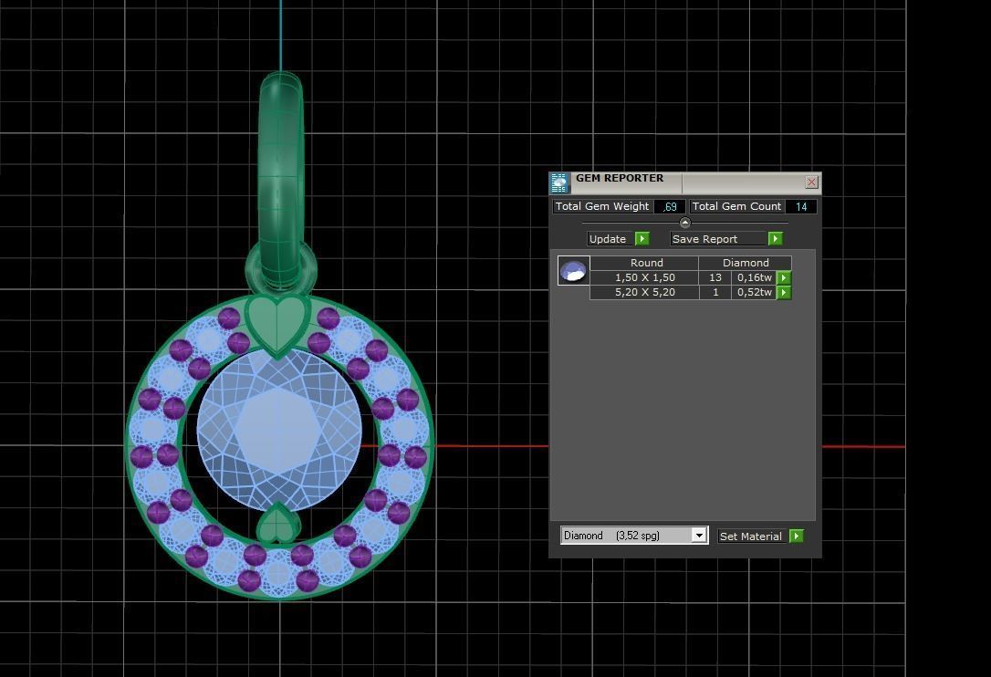 Pendant 11 3D print model_7