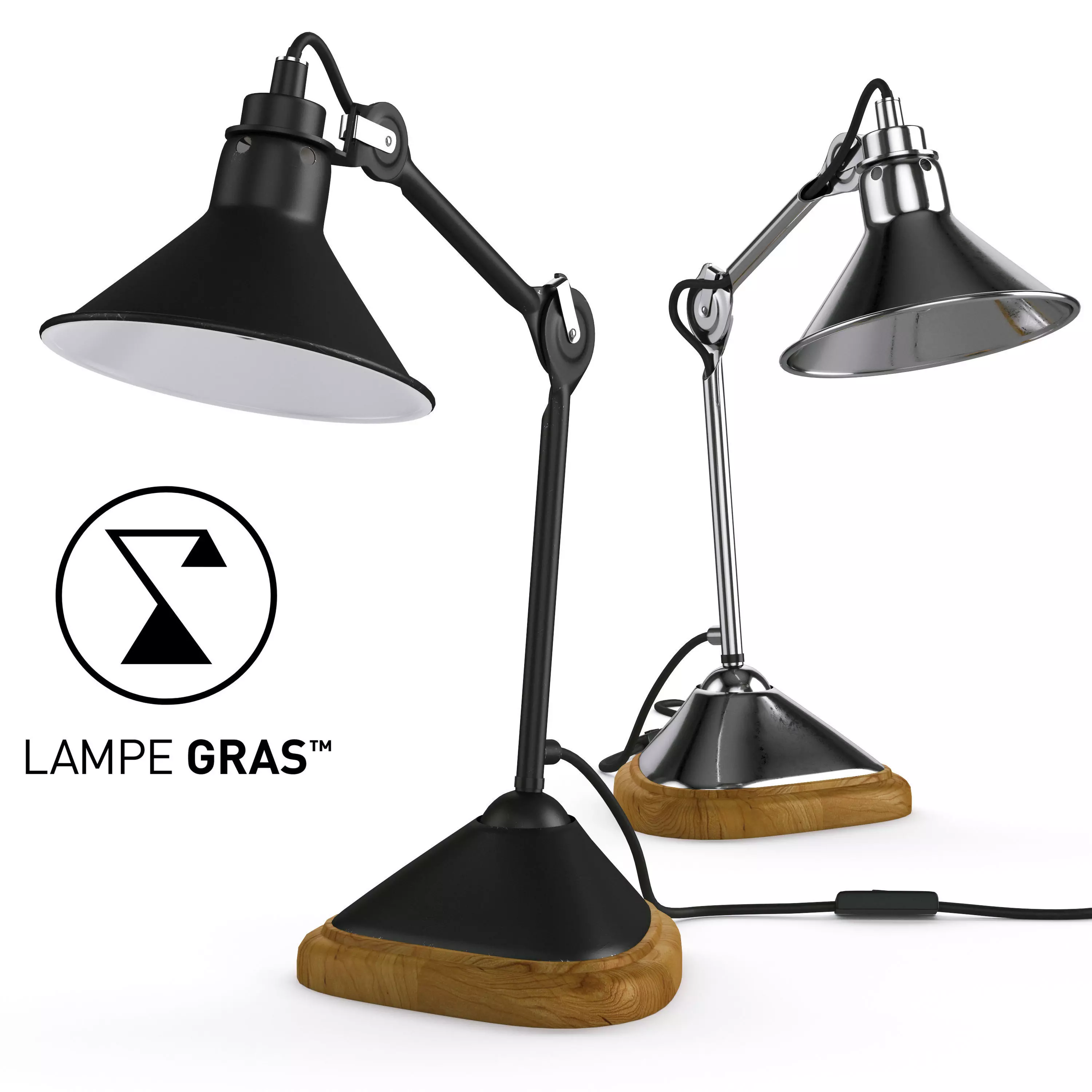Lampe Gras Classic Lamps 3D model