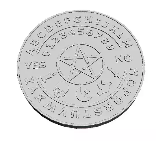 Pendulum Board for Divination