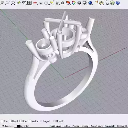 3-Stone Engagement Ring