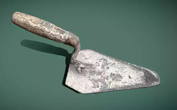 Trowel 3d scan
