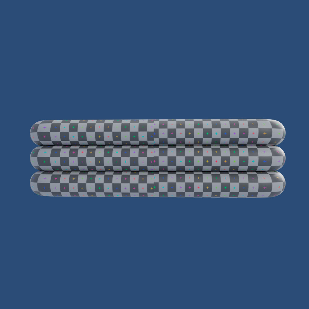 Big Inflatable Swimming Pool Low-poly 3D model_26