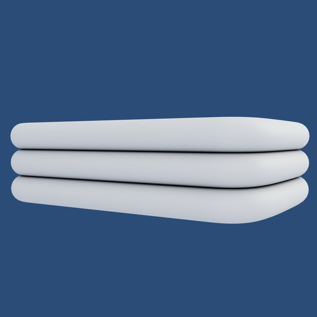 Big Inflatable Swimming Pool Low-poly 3D model_15