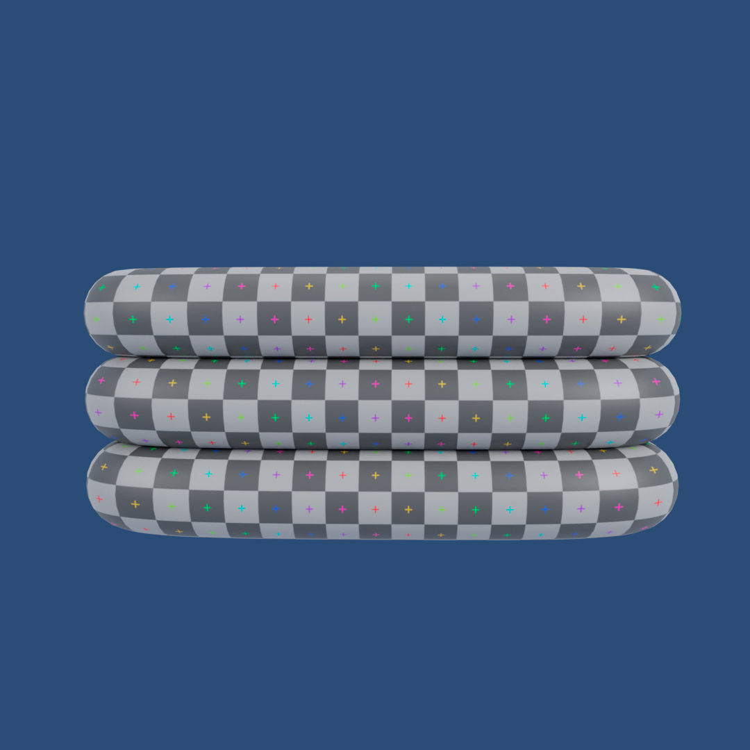 Big Inflatable Swimming Pool Low-poly 3D model_13