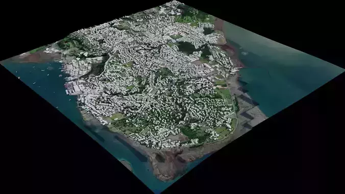 Suva - Fiji 3D model