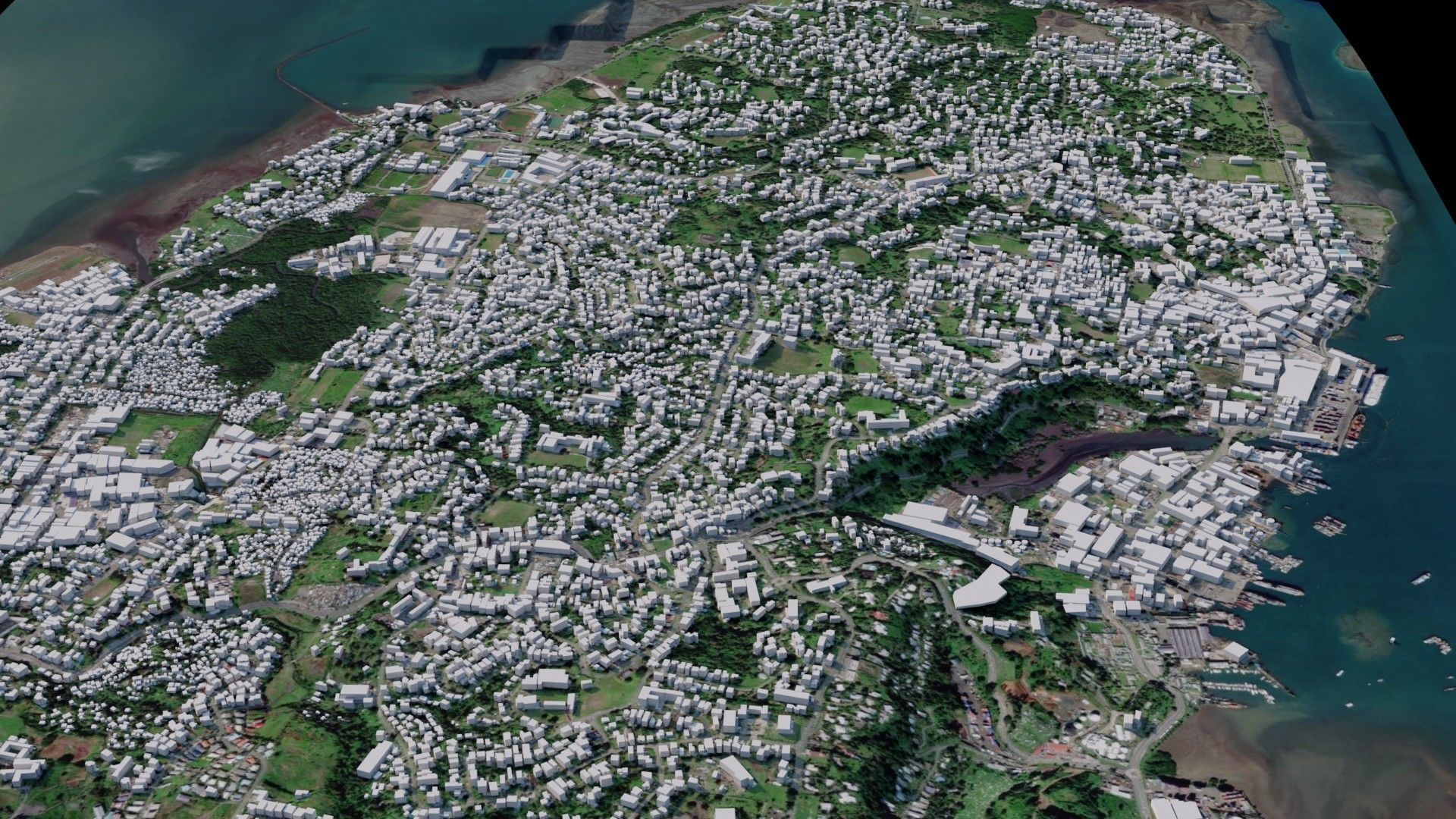 Suva - Fiji 3D model_1