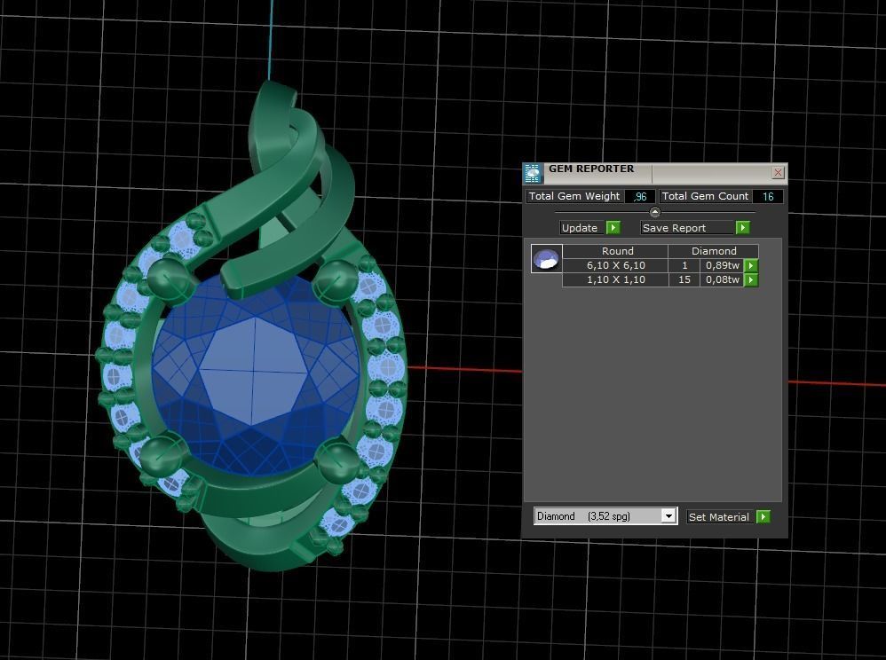 Pendant 20 3D print model_7