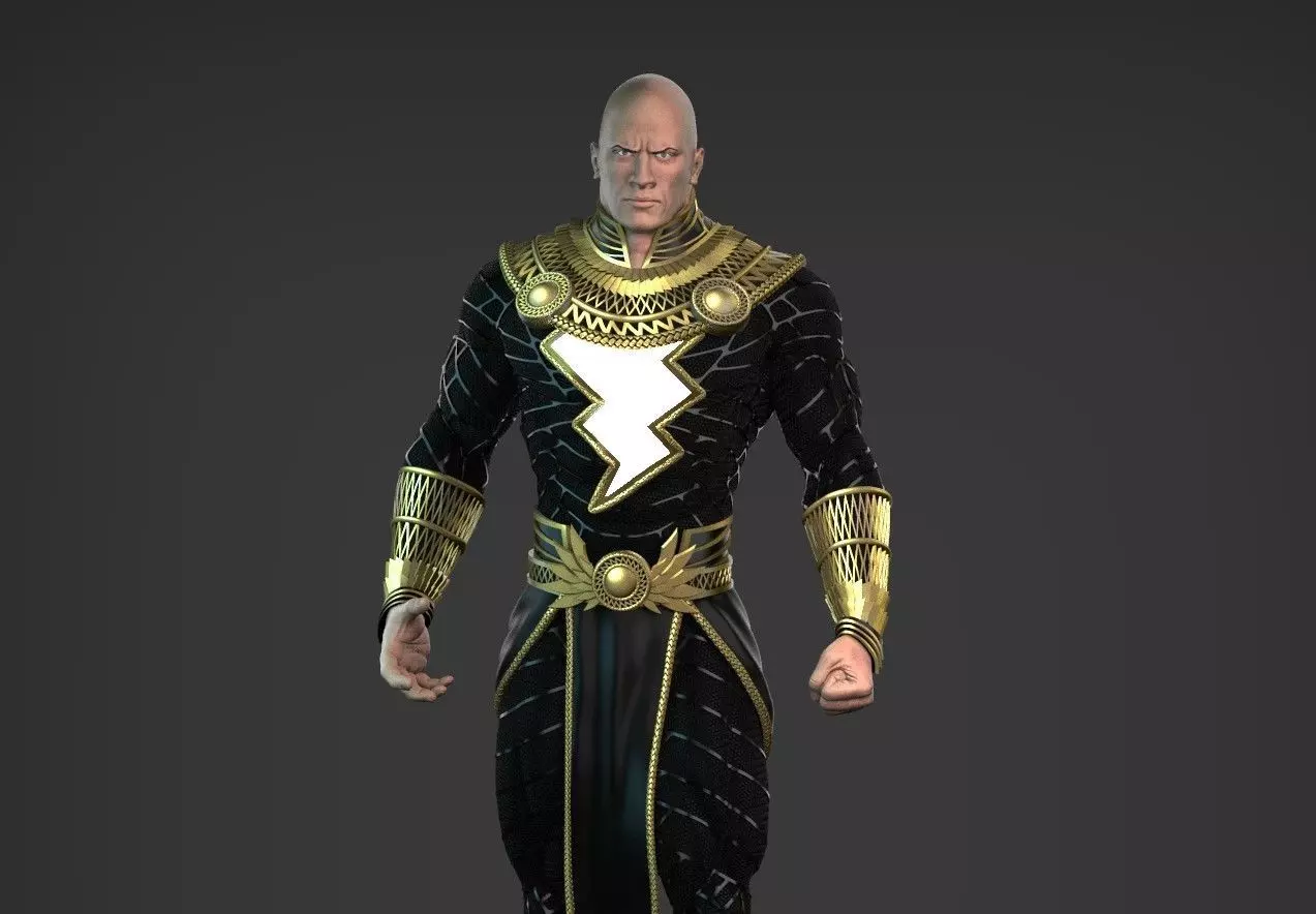 Black Adam Pharao 3D model_0