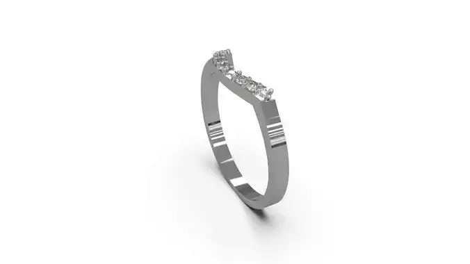 Woman Wedding Solitaire Ring 48