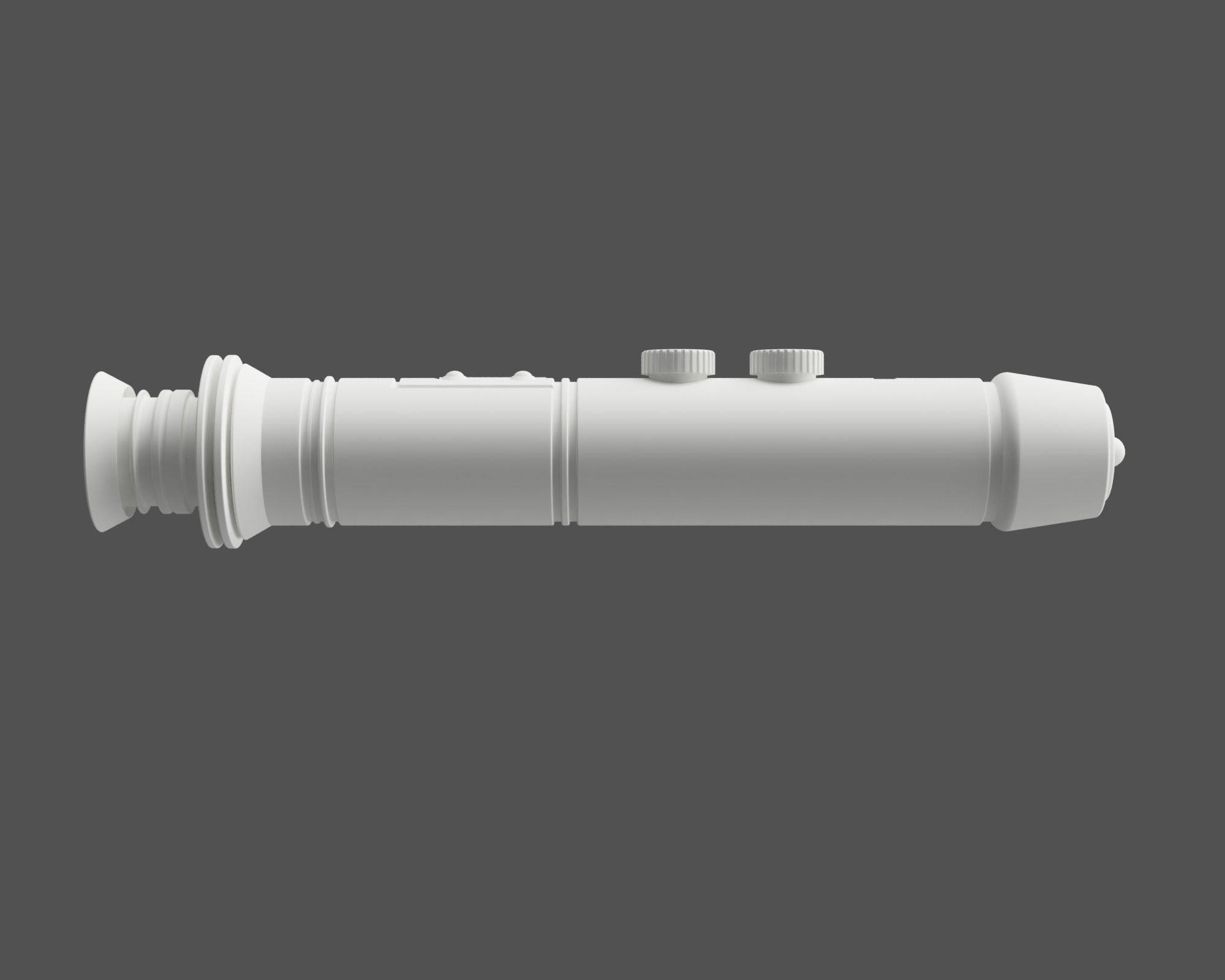 Adi Gallia - Shaak Ti Lightsaber Hilt 3D Print 3D print model_5