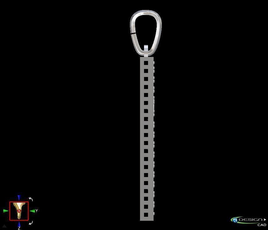 Croix Diamant 3D print model_2