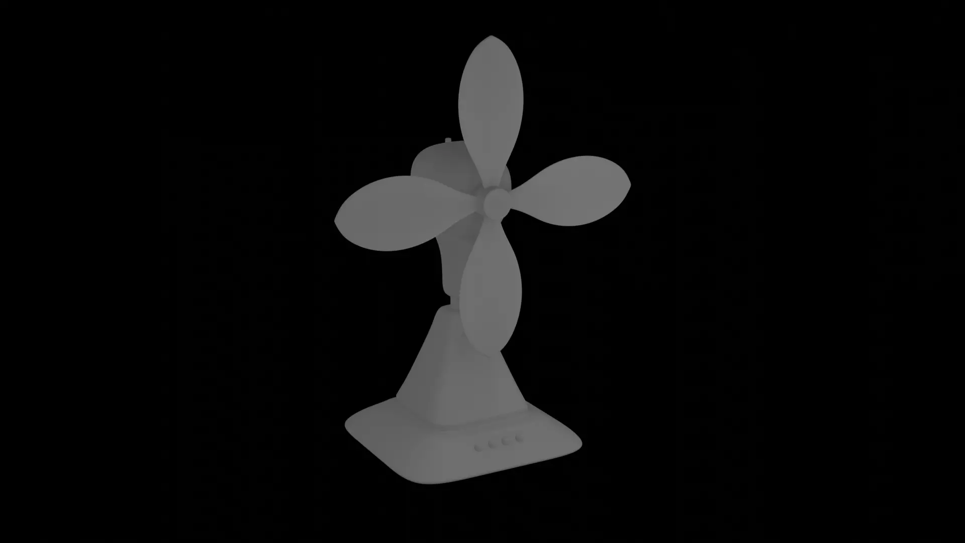 Simple Fan Free 3D model_0
