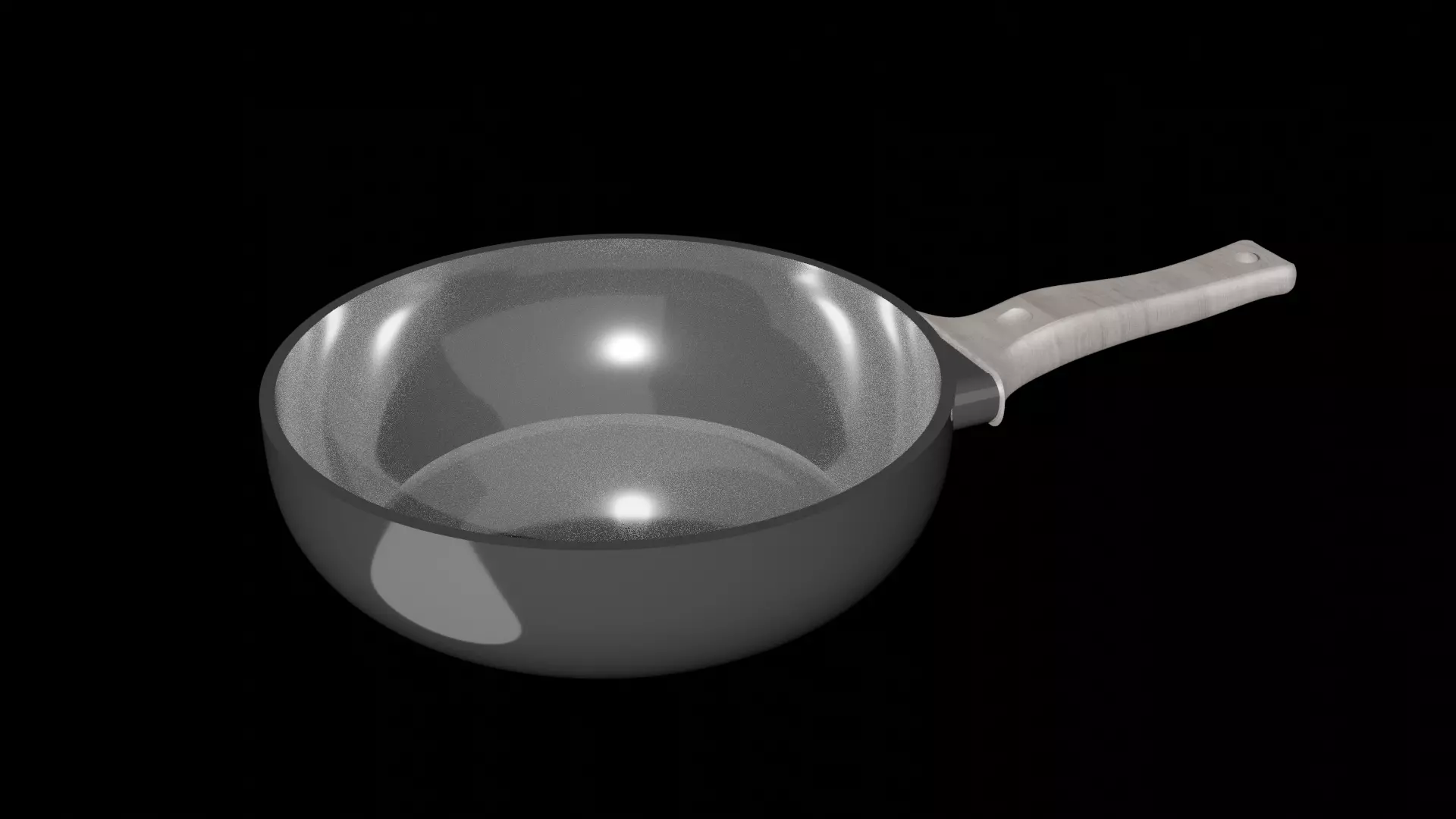 Frying Pan Free 3D model_0