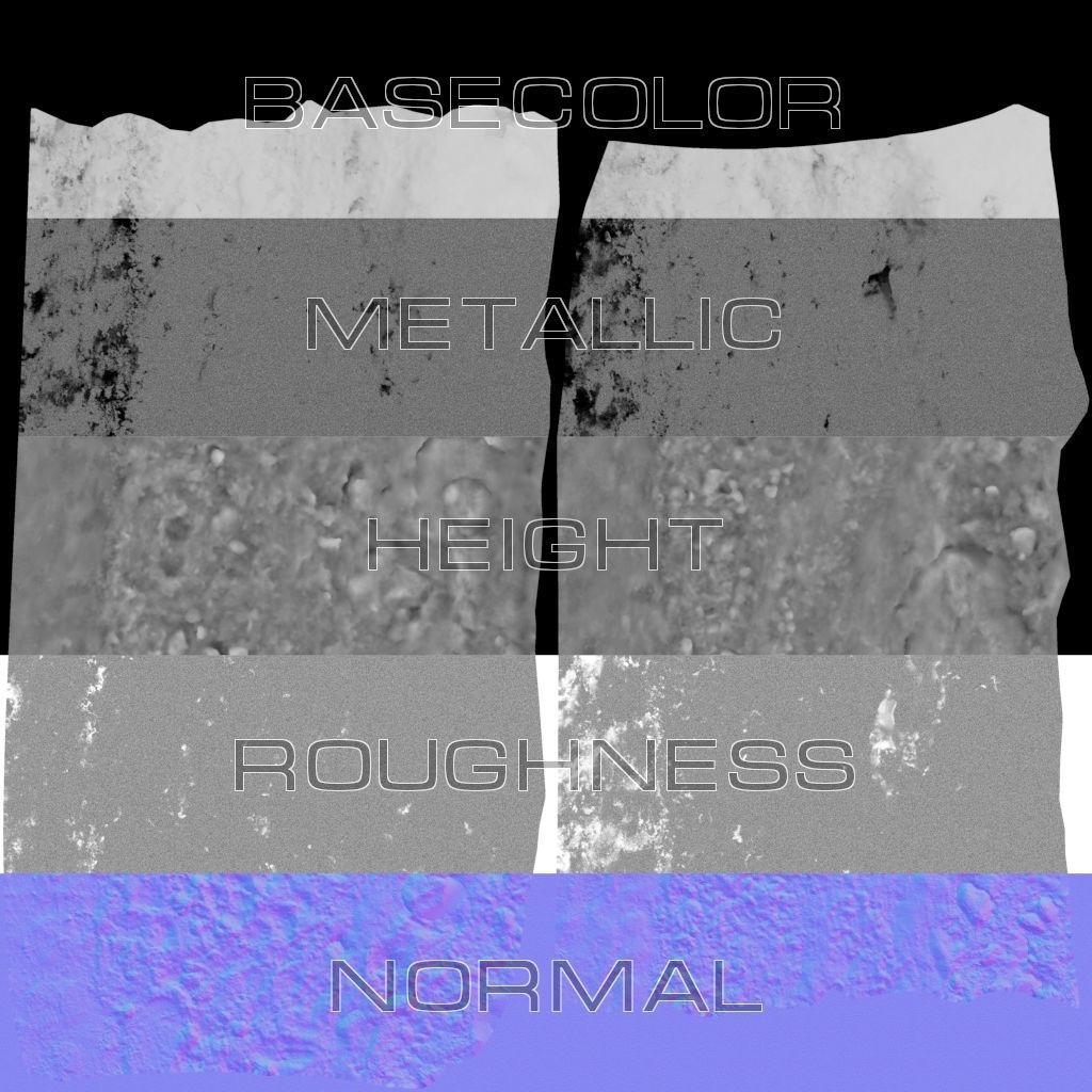 Snow scan 5A Low-poly 3D model_11