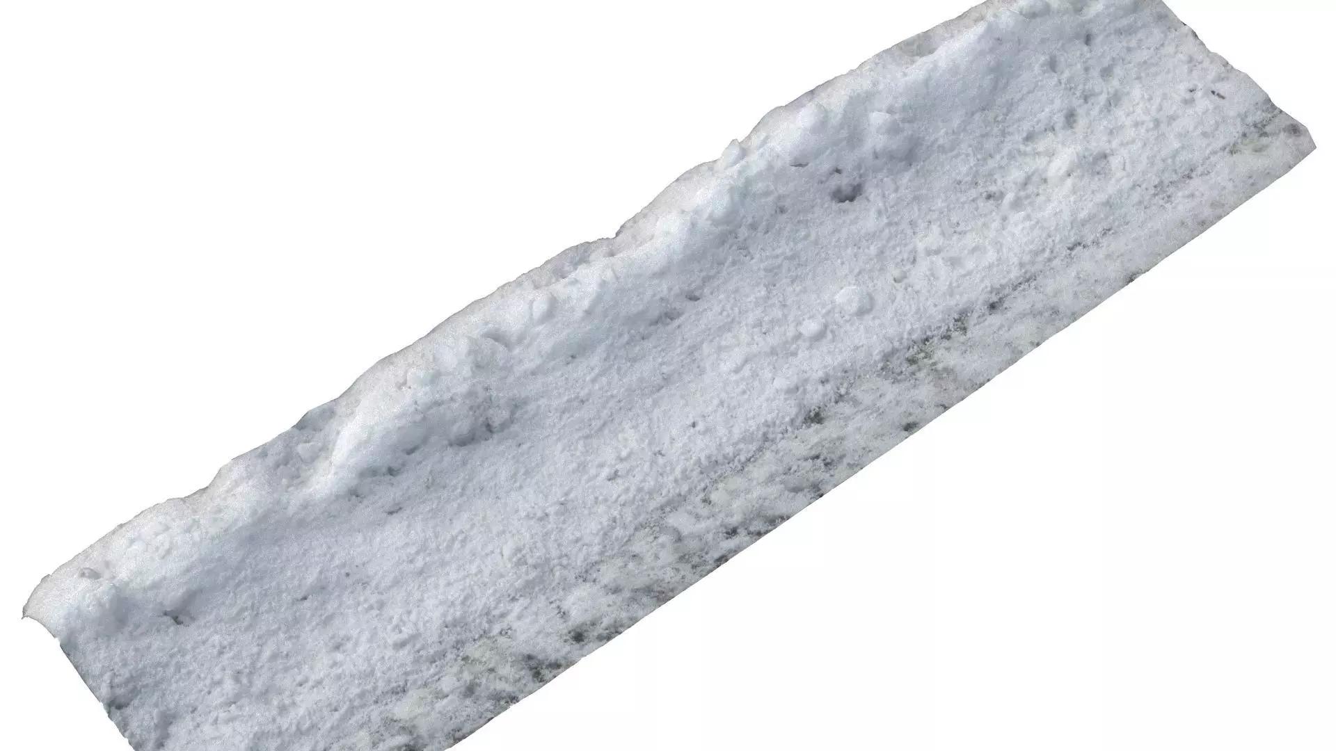 Snow scan 5A Low-poly 3D model_0