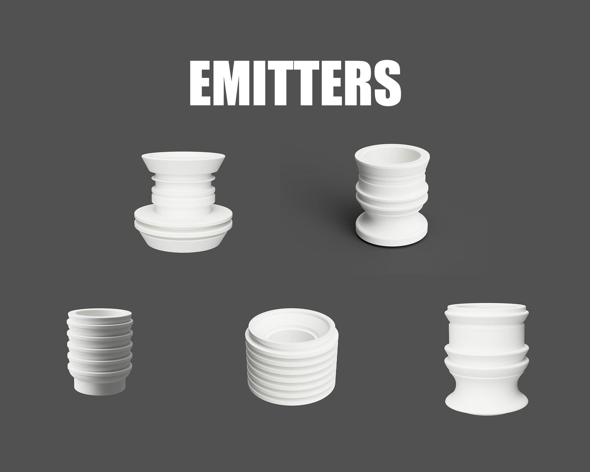 Battle of Geonosis Lightsaber Hilts 3D Printable 3D Model Collection_7