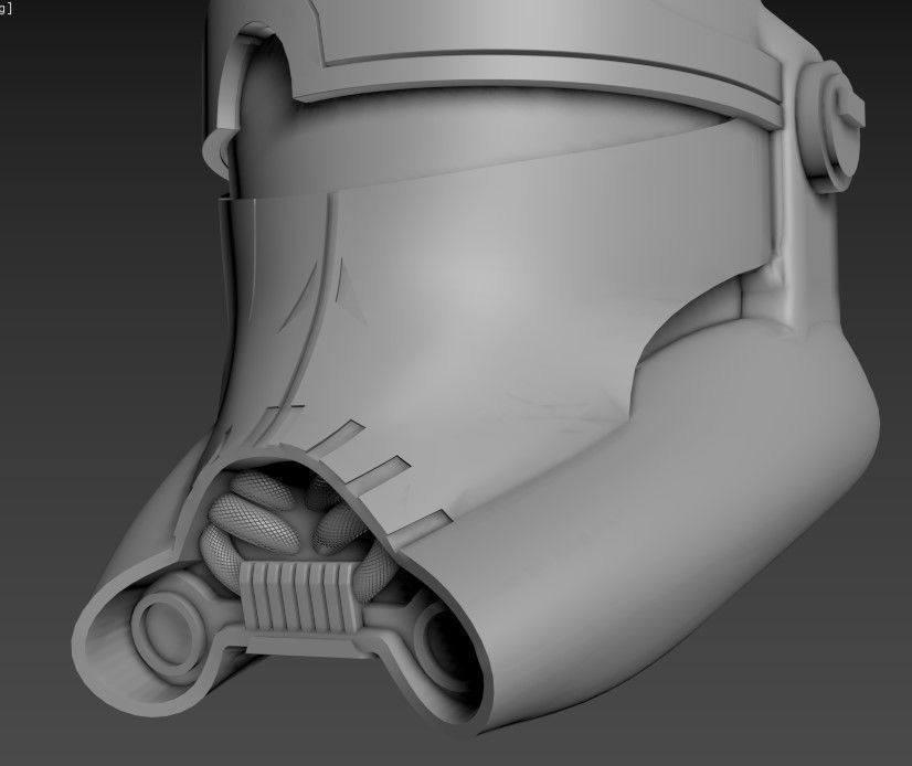 Clone Force 99 Crosshair Full Armor 3D print ready STL 3D print model_3