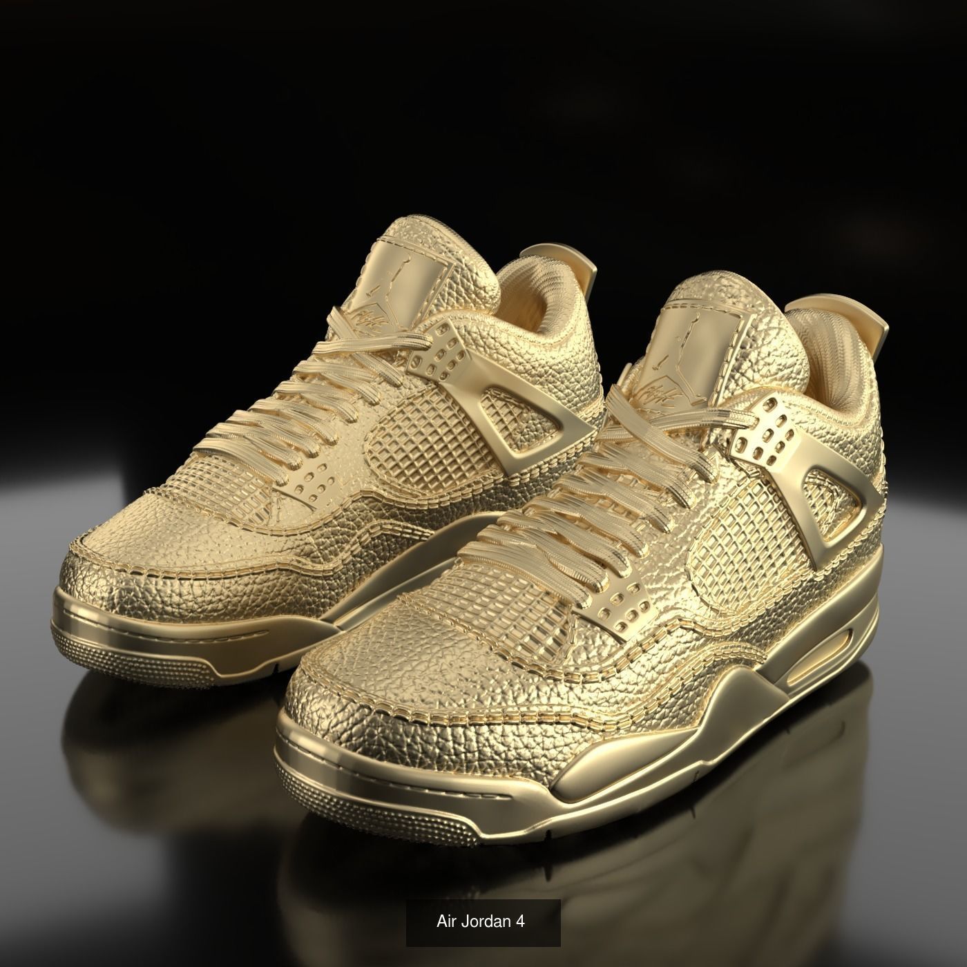 nike and jordan shoes ready for printing 3D Model Collection_1