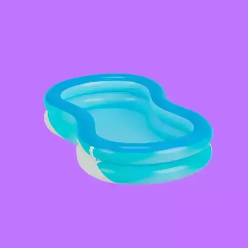 Curved Swimming Inflatable Pool