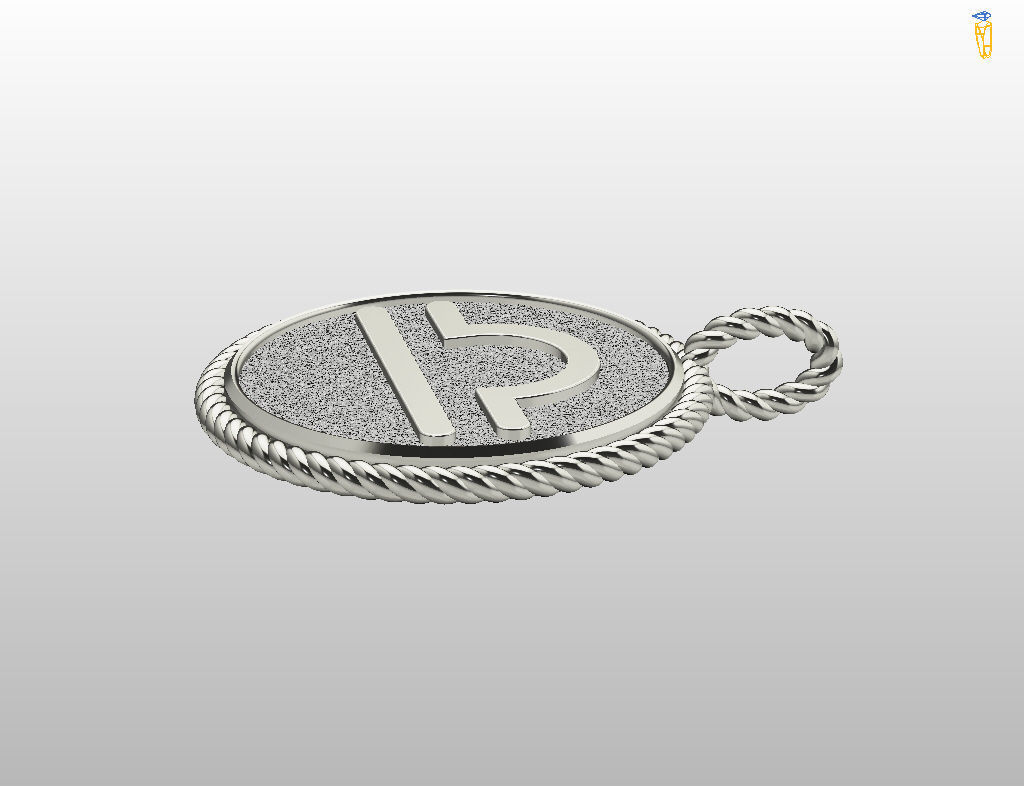 Zodiac Sign Pendant Scales libra 3D print model_30