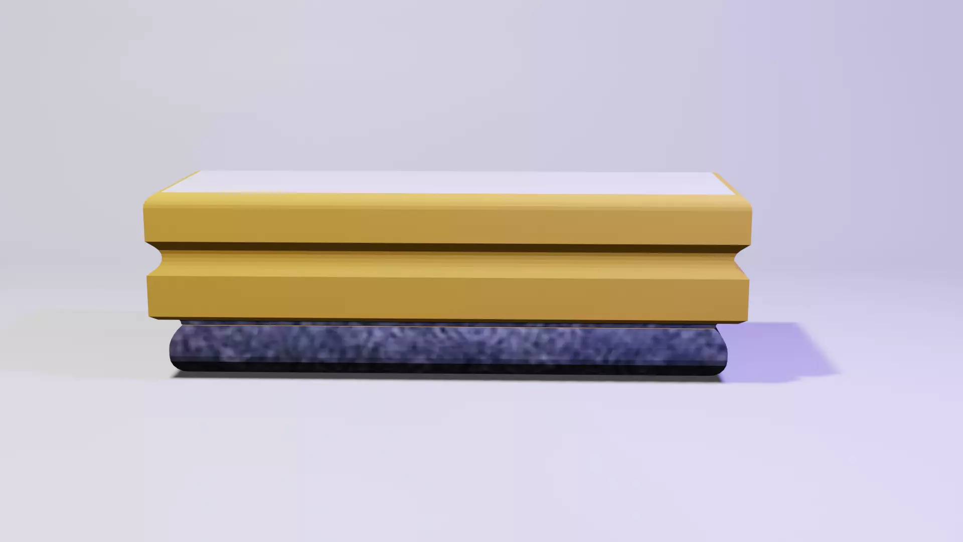 blackboard eraser 3D model_0