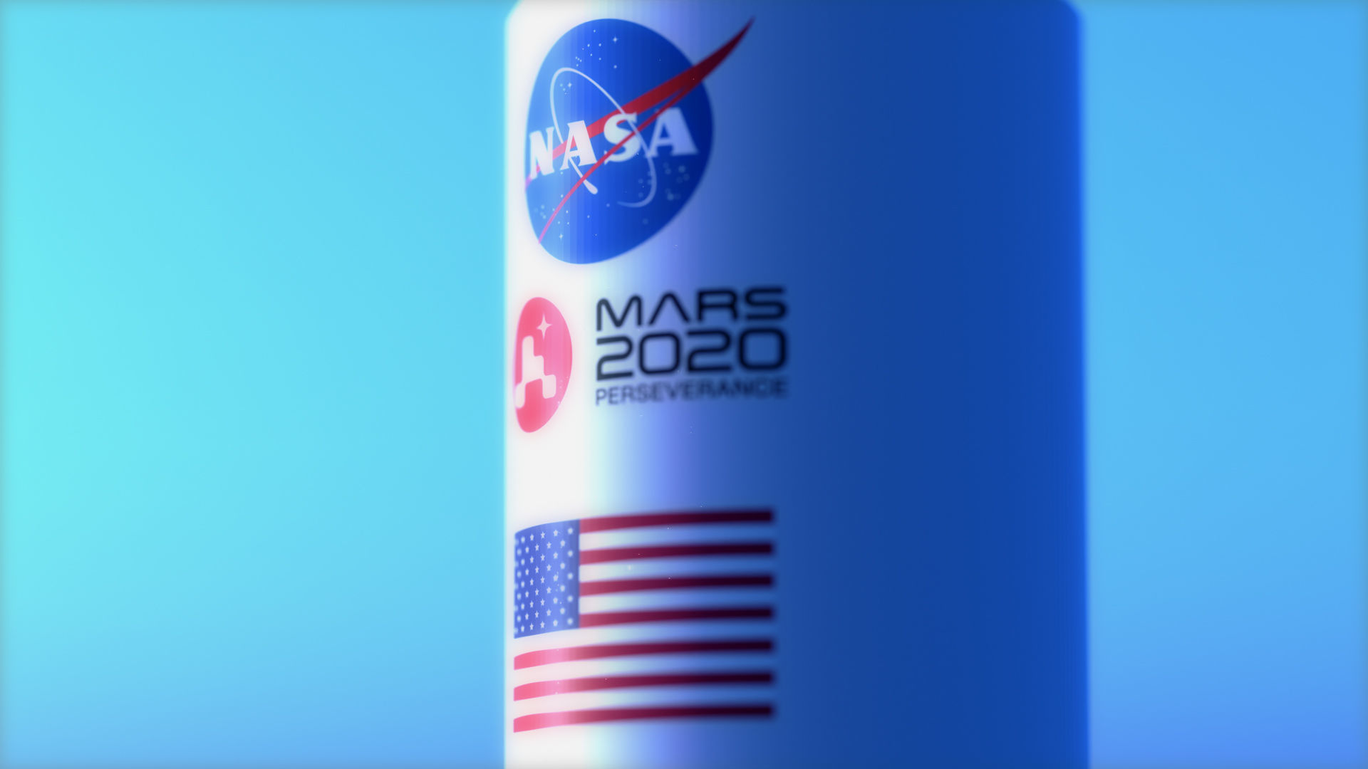NASA Rocket - 2020 Mars Perseverance 3D model_2