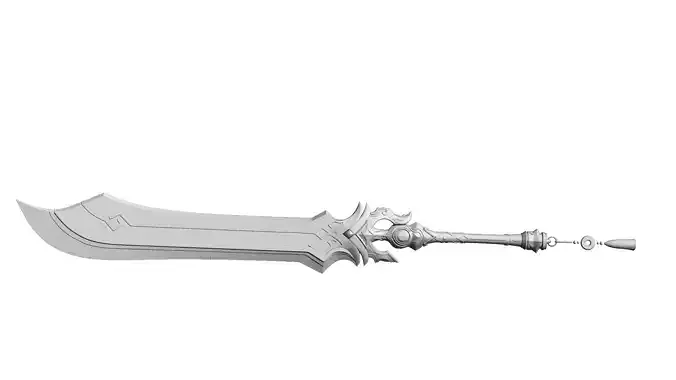 Genshin Impact  Prototype Archaic 3D print model