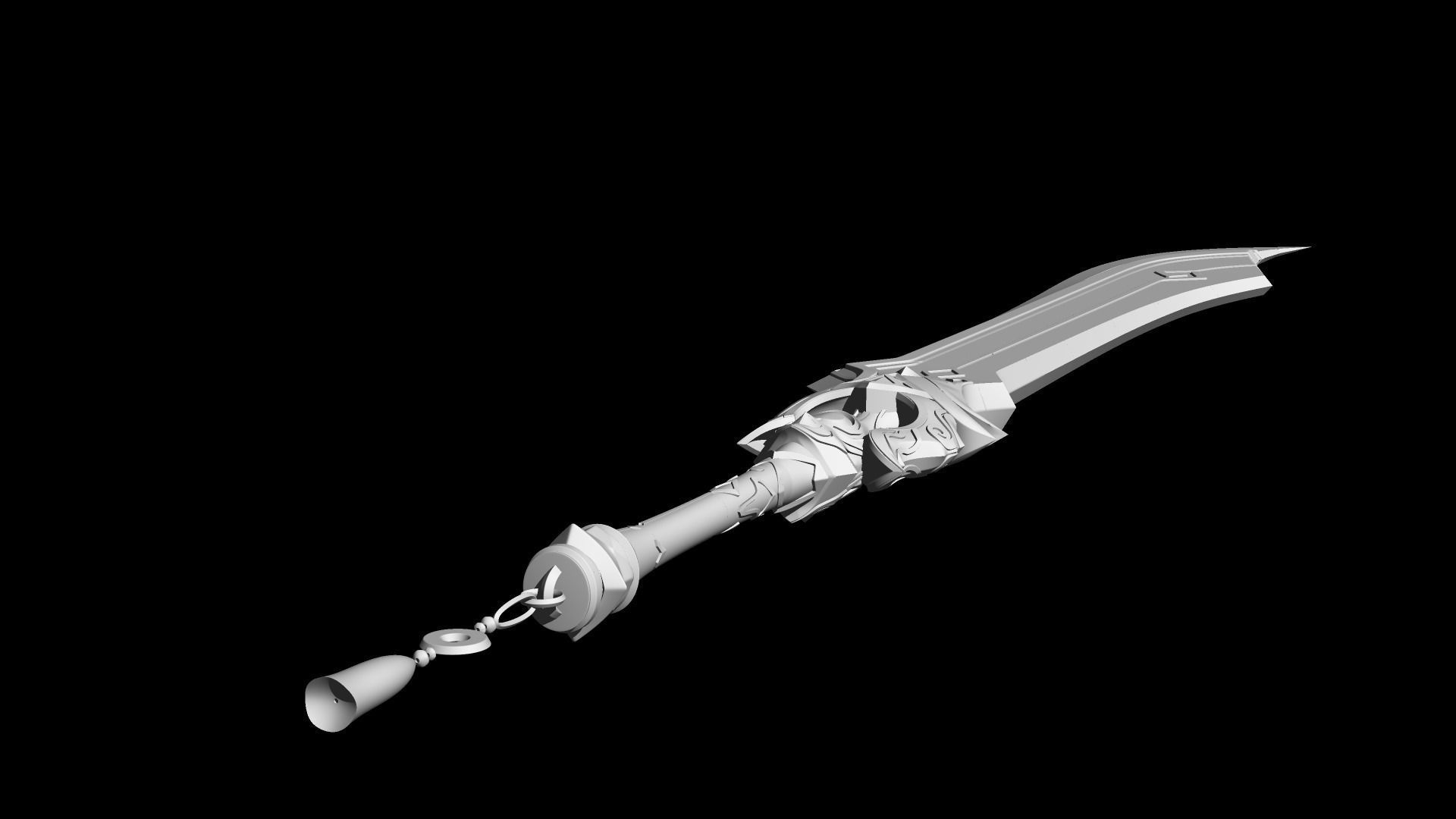 Genshin Impact  Prototype Archaic 3D print model_2