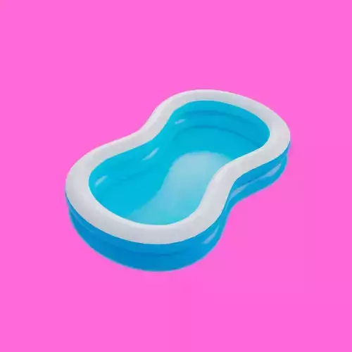 bowed Inflatable pool