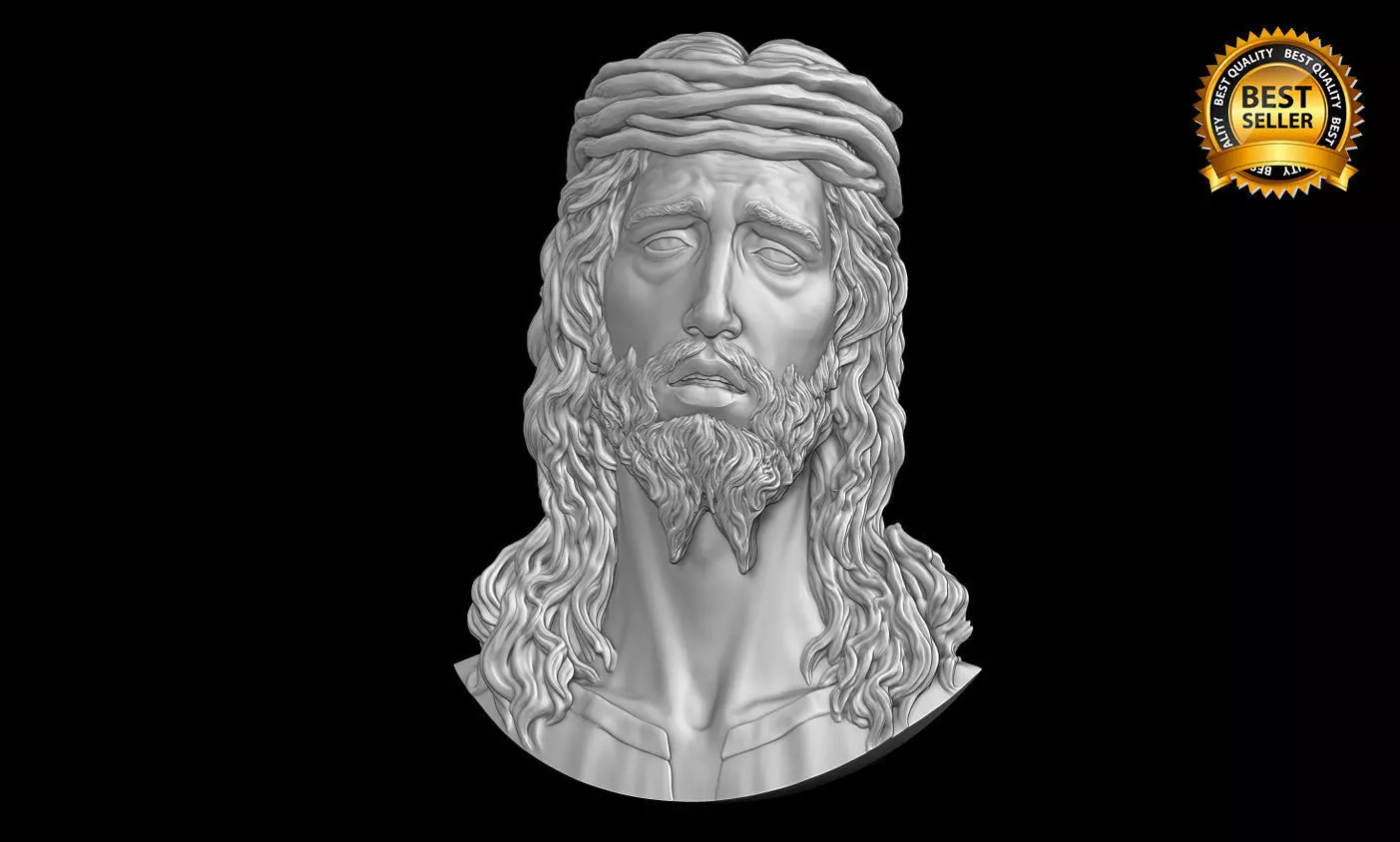 Jesus Christ 3D print model_0