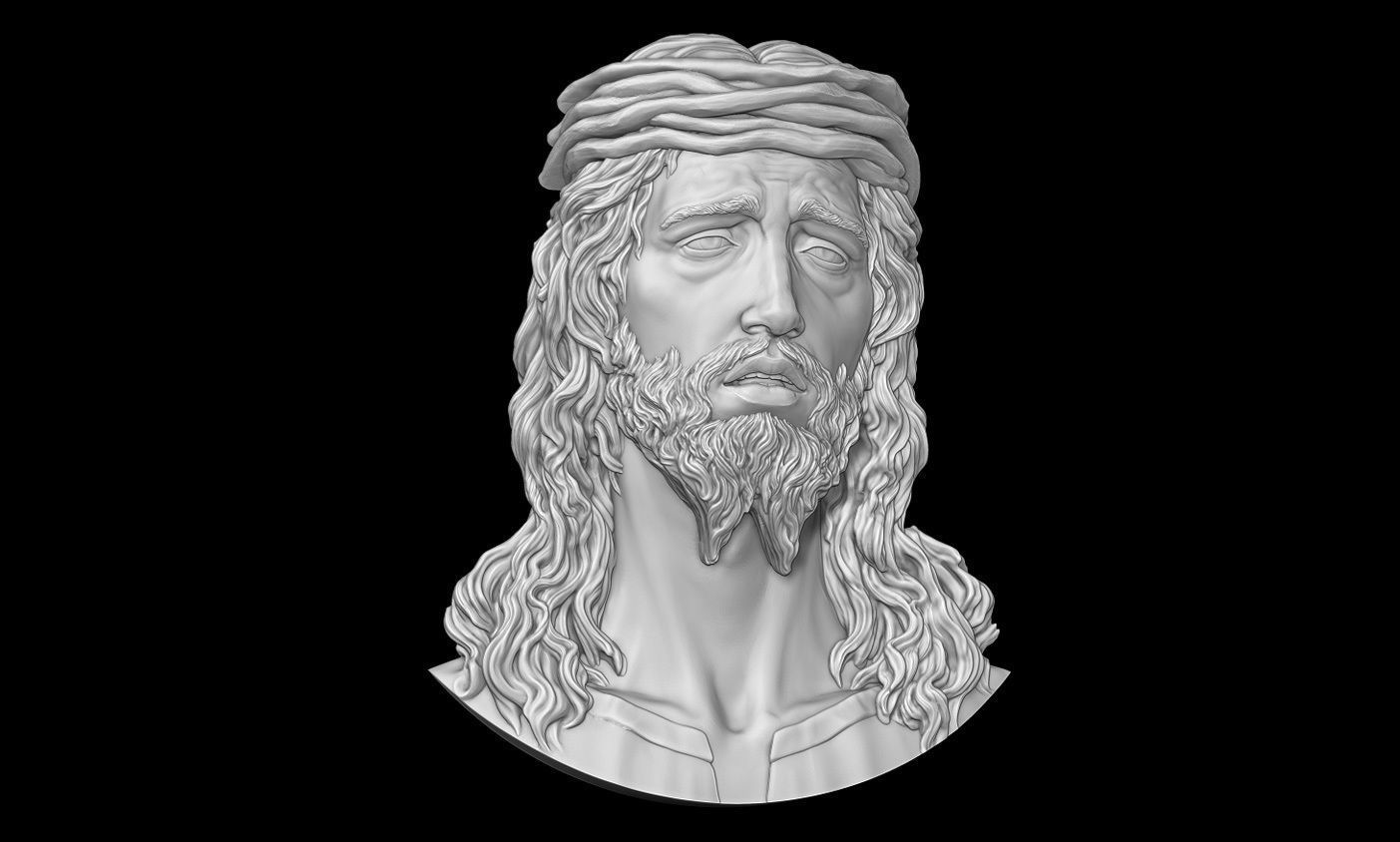 Jesus Christ 3D print model_6