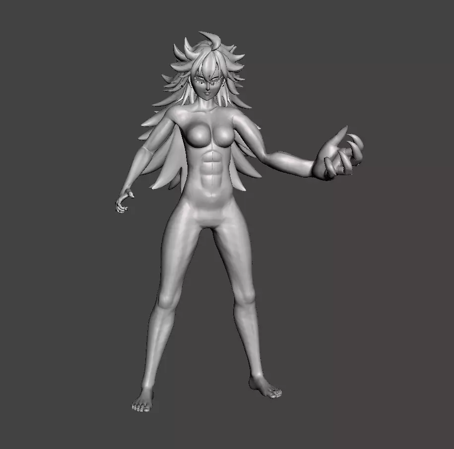 Derieri Nanatsu no Taizai 3D Model 3D print model
