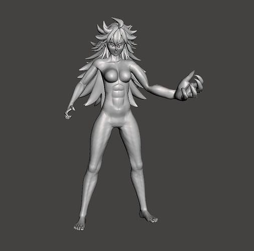 Derieri Nanatsu no Taizai 3D Model 3D print model