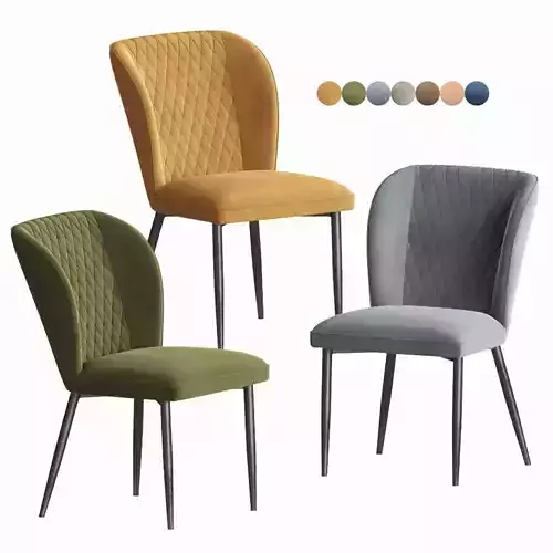 M44 Mustard Corduroy Vetro Mebel 3D model
