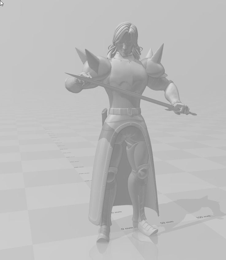 Drayfus Nanatsu no Taizai 3D Model 3D print model_1