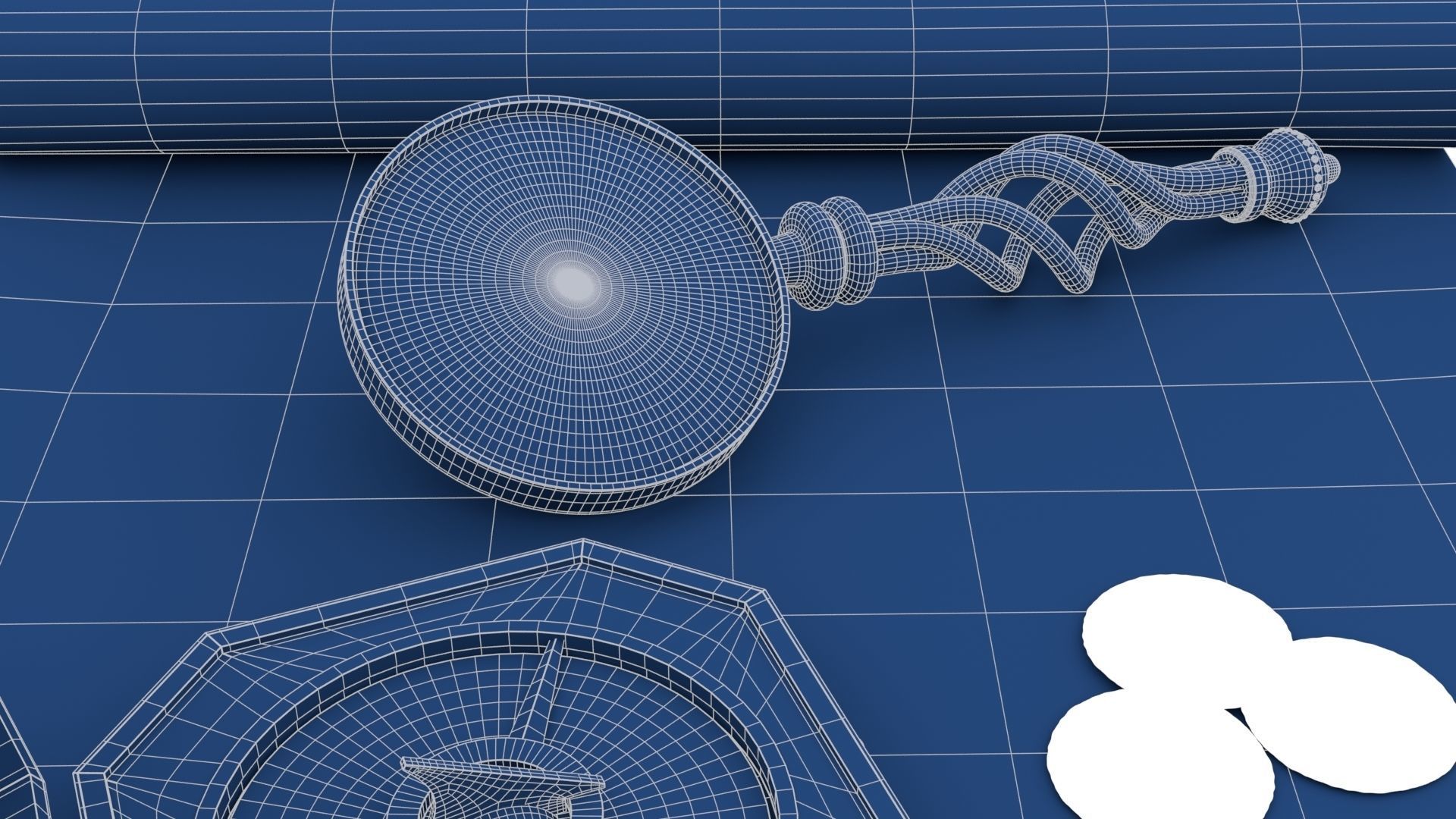 Ancient Treasure Hunter Kit 2 3D model_28