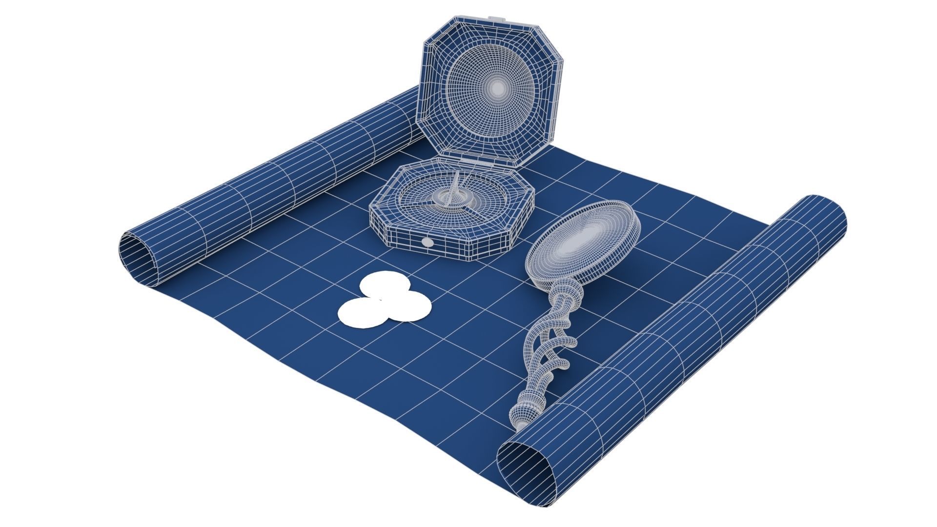 Ancient Treasure Hunter Kit 2 3D model_22