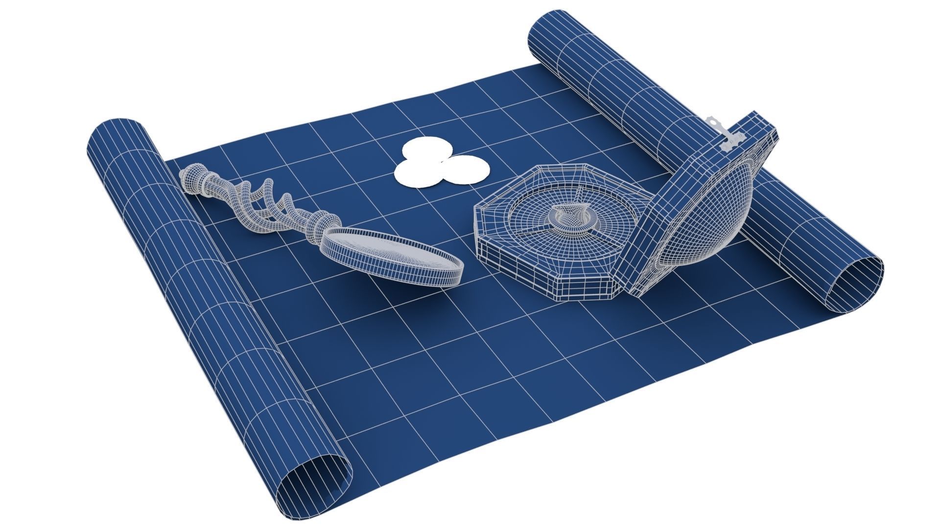 Ancient Treasure Hunter Kit 2 3D model_20