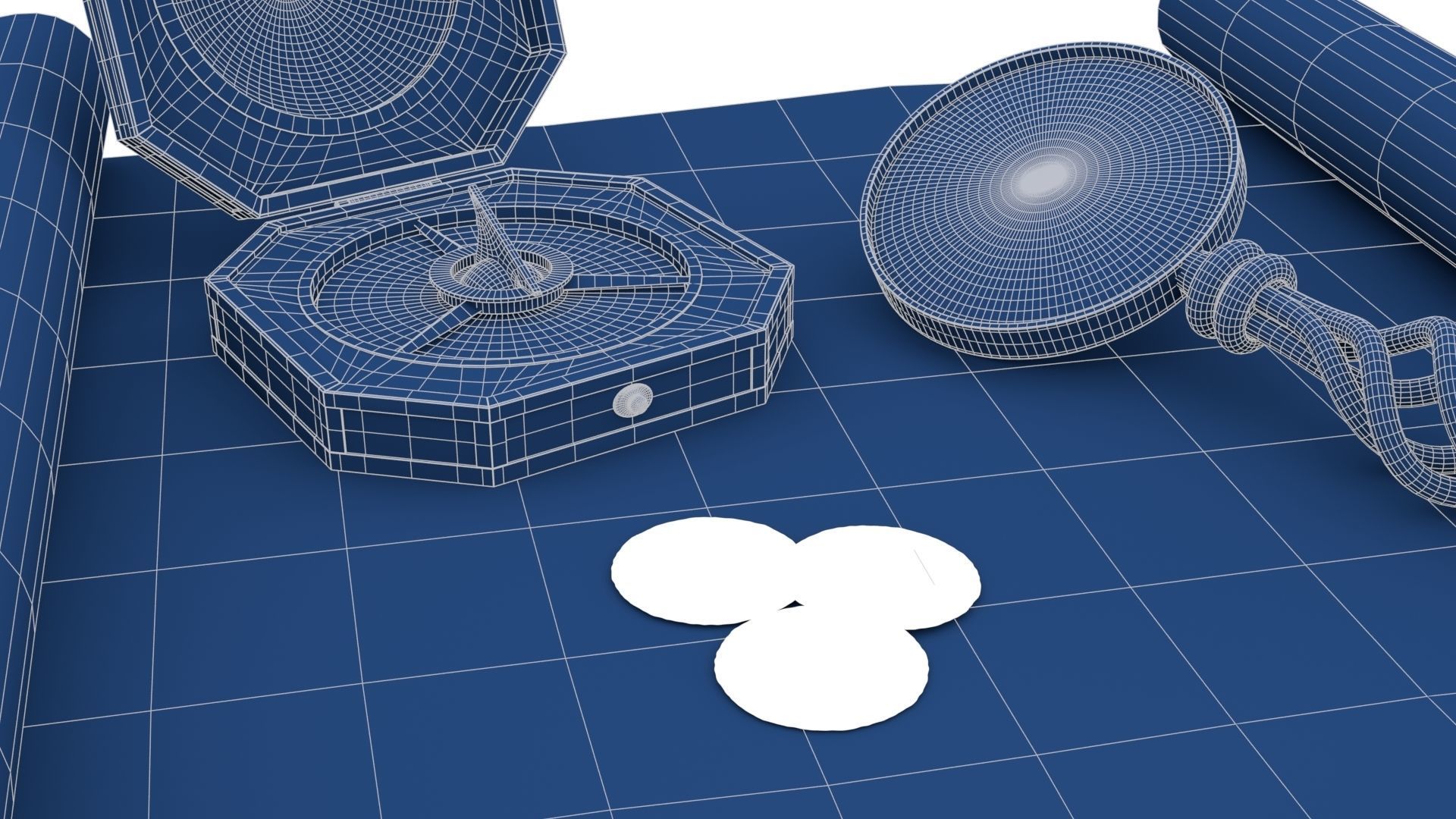 Ancient Treasure Hunter Kit 2 3D model_29