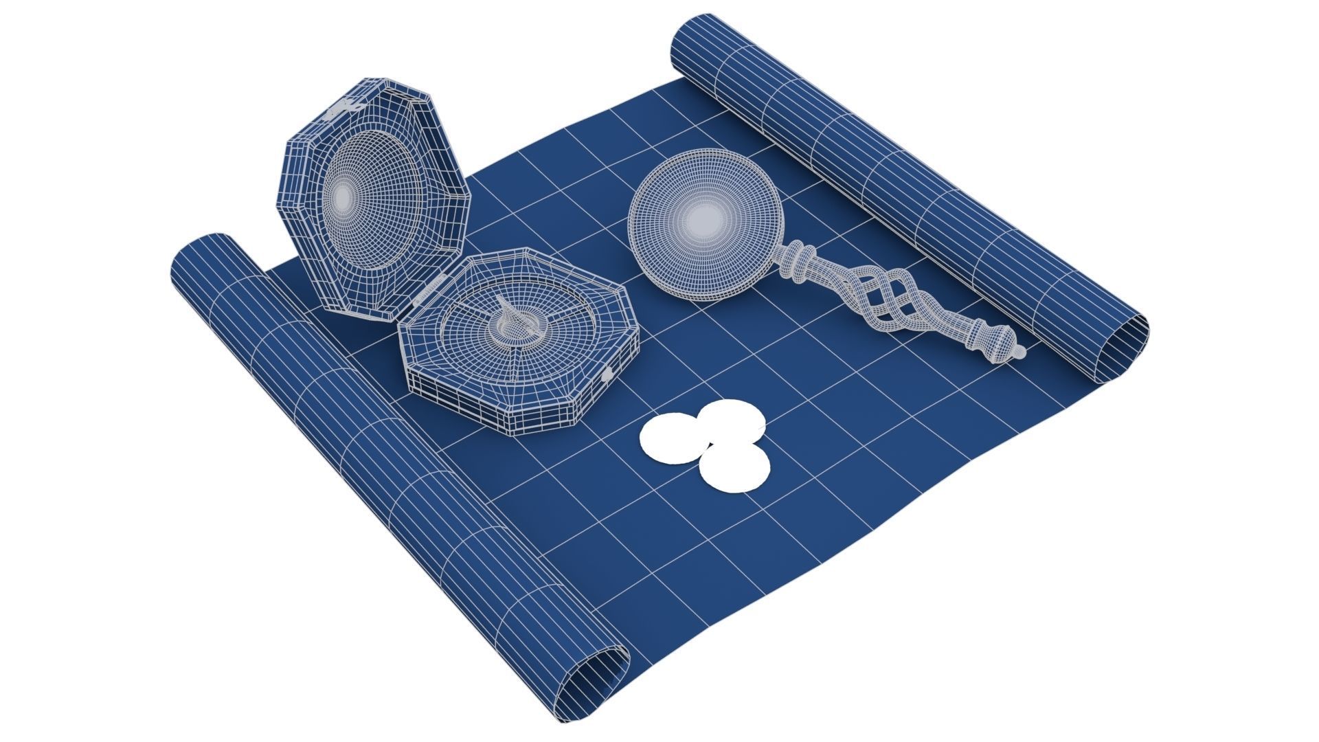 Ancient Treasure Hunter Kit 2 3D model_21