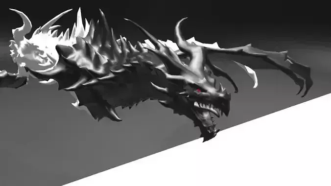 Alduin Black And White 