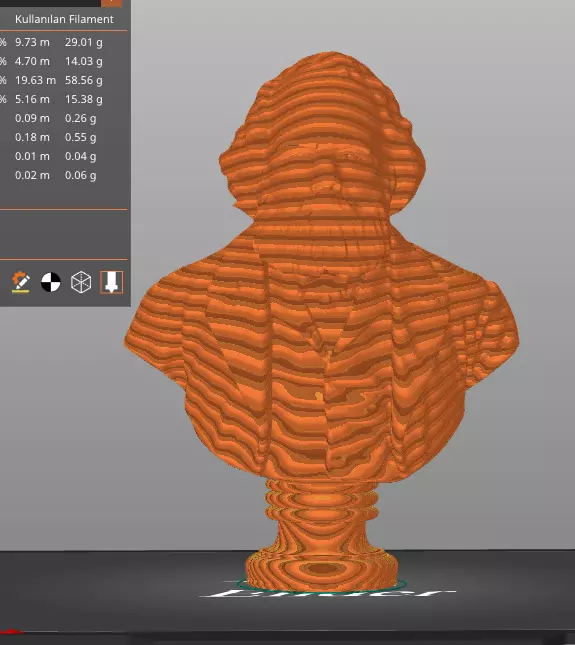 Mikhail Alexandrovich Bakunin 3D print model_18