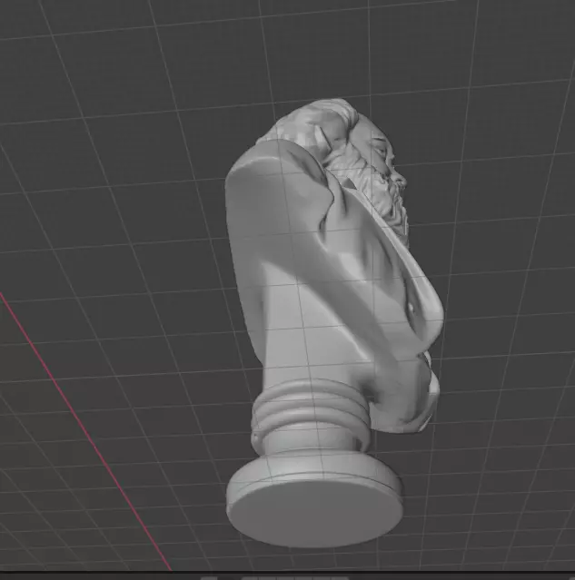 Mikhail Alexandrovich Bakunin 3D print model_25